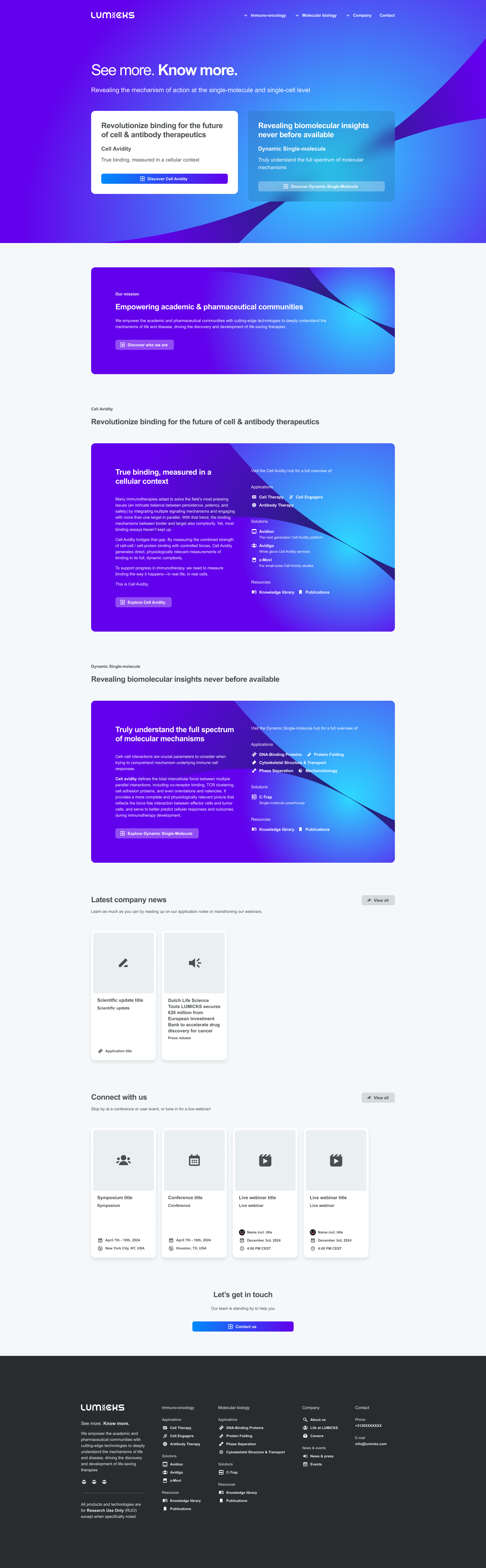 Lumicks mockup